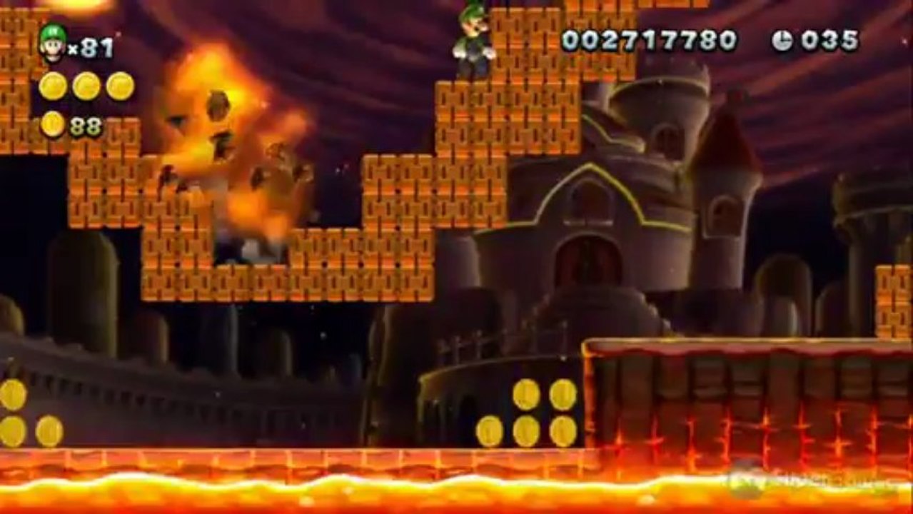 Soluce New Super Luigi U : Niveau 8-1