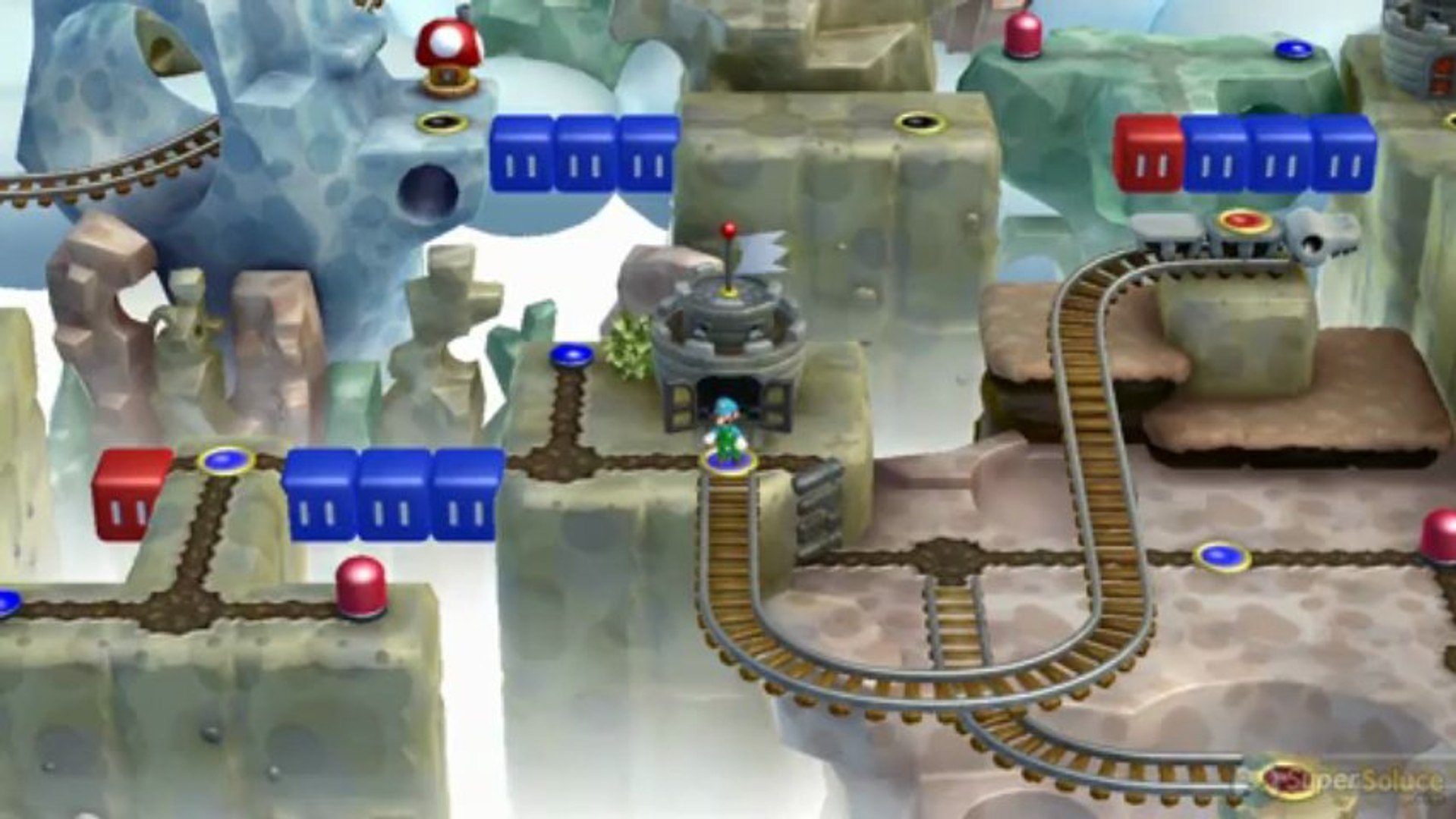 Soluce New Super Luigi U : Niveau 6-Tour Passage secret - Vidéo Dailymotion