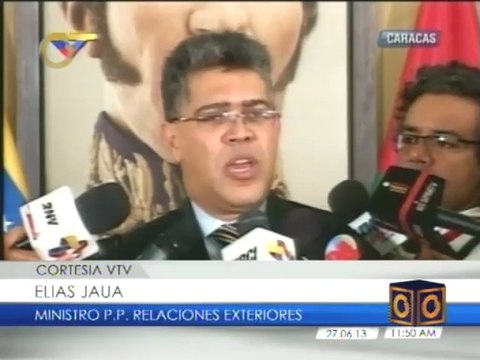 El canciller Elías Jaua aseguró que el audio de la diputada María Corina Machado demuestra lo que ha venido denunciando el gobierno con respecto a una dirigencia opositora que juega a la violencia y la desestabilización