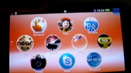 démonstration de la ps vita et d'un jeu