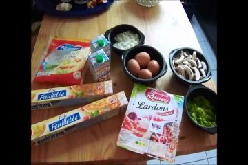 Quiche Lardons Champignons