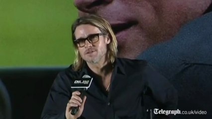 Brad Pitt explains retirement plans