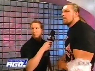 Triple H & Lance Storm Backstage