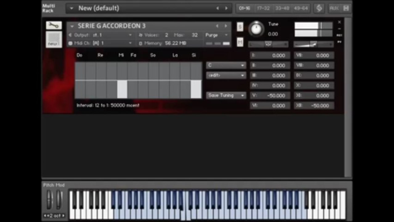 G Diffusion Librairie Orientale pour Native Instrument Kontakt 5 Démo Accordéon 3