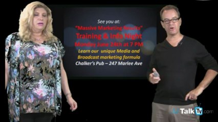 FREE Seminar on June 24th at Chalker's Pub - David Grossman