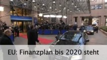 EU: Finanzplan bis 2020 steht