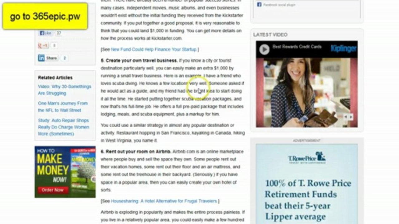 How to Earn Extra $1000 a Month Online