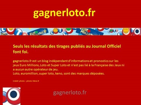 Résultat Tirage LOTO lundi 8 juillet numéros gagnants Encore les 5 numéros dans notre système