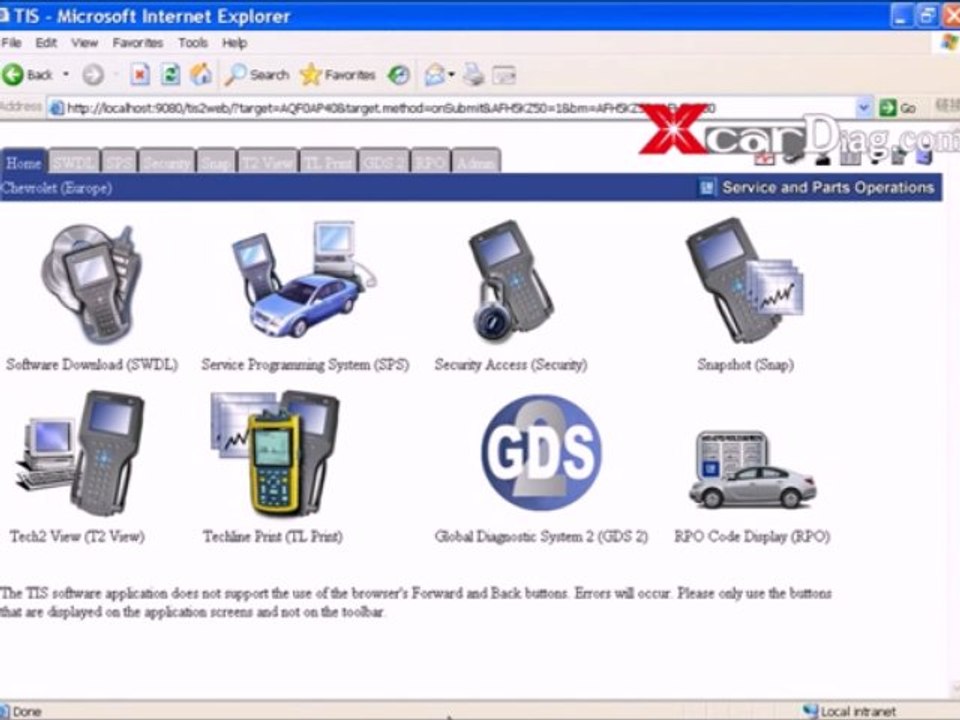 How to use GM MDI Multiple Diagnostic Interface