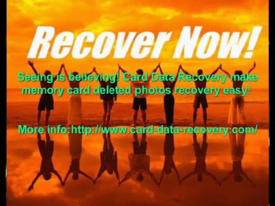 memory card deleted photo recovery