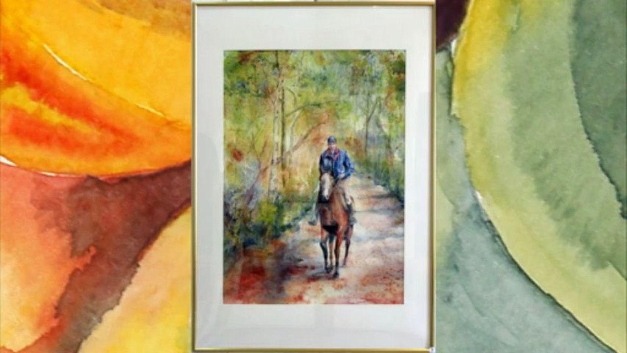 1er SALON de l' AQUARELLE à BARJAC