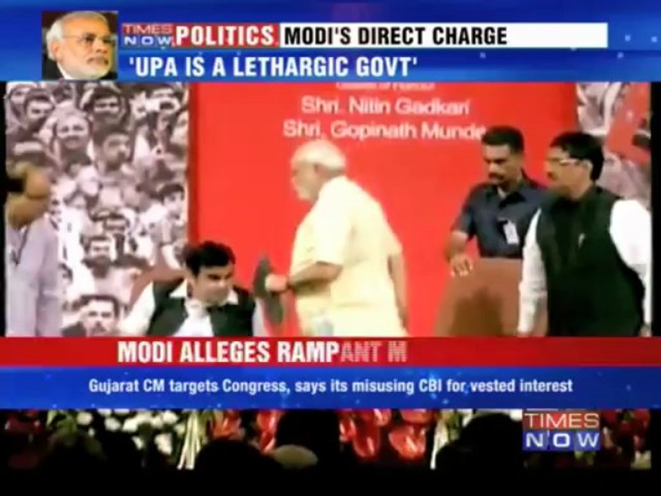 Modi claims CBI misuse