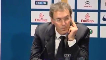 Laurent Blanc fait un doigt d'honneur ?