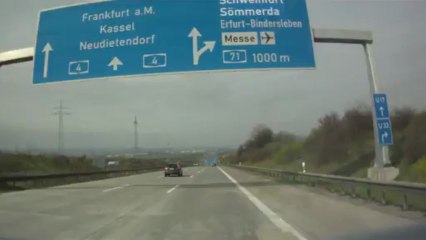 Deutschland. B7, A4. Weimar - Eisenach
