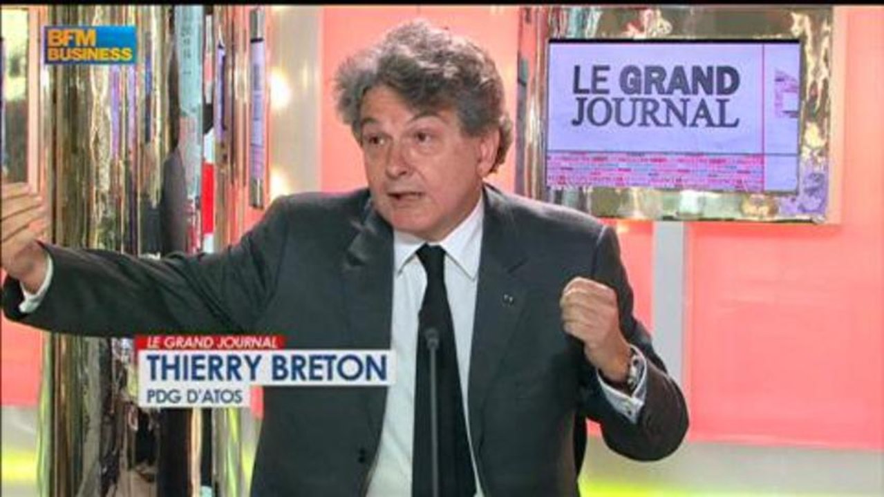 Thierry Breton, PDG d’Atos dans Le Grand Journal - 27 juin 2/4
