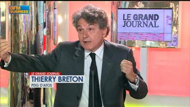 Thierry Breton, PDG d’Atos dans Le Grand Journal - 27 juin 2/4