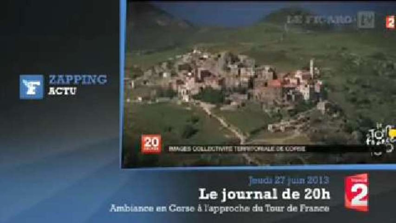 Ambiance et préparatifs en Corse à l'approche du Tour de France
