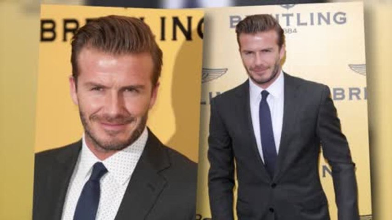 David Beckham Opens Breitling Flagship Store