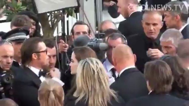 Angelina Jolie Brad Pitt split up on The Cannes Red Carpet.