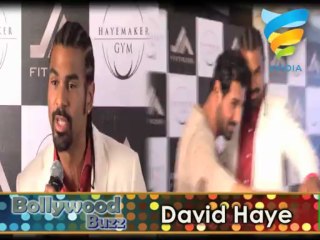 John Abraham at Exclusive Gym