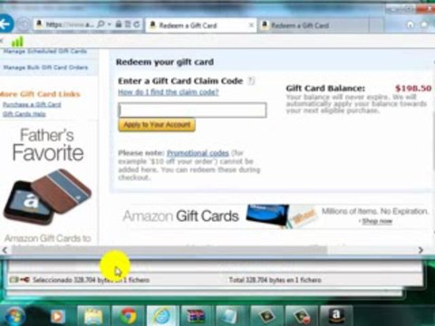 Amazon gift card code generator * July - Août 2013 Update