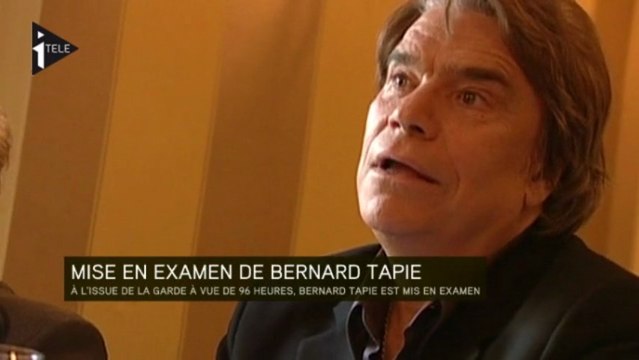 Bernard Tapie mis en examen - Vidéo Dailymotion