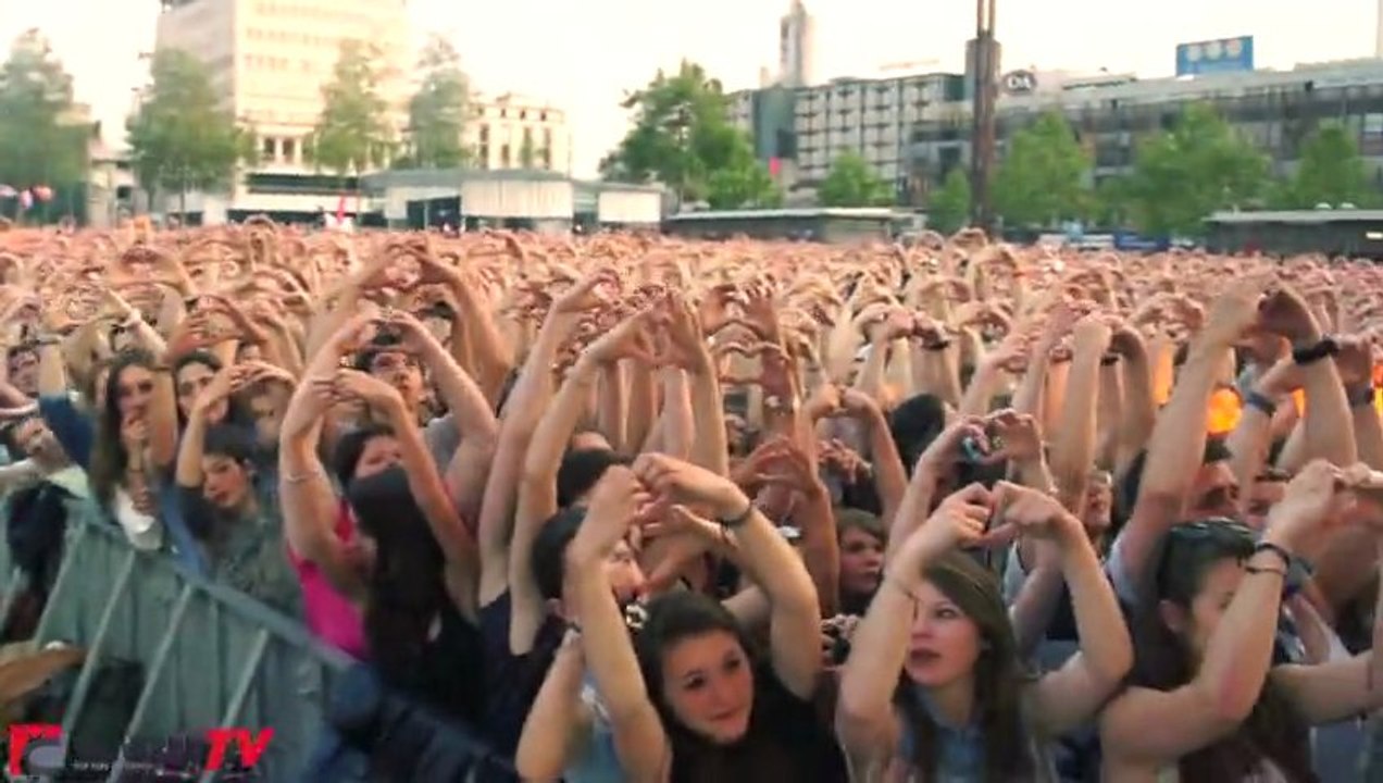 M POKORA et les BB BRUNES à la braderie de Rennes : Stupeur et Tremblements
