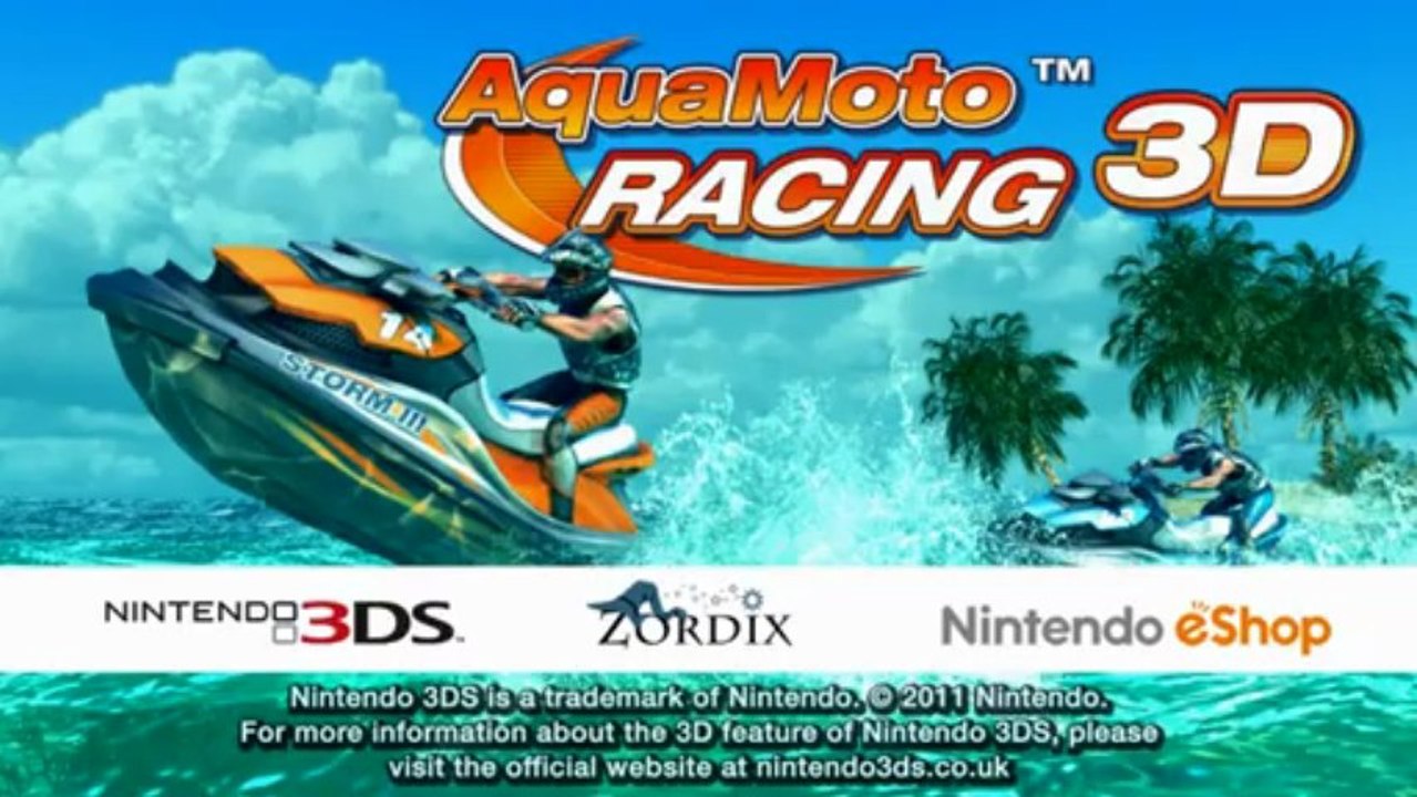 Aqua Moto Racing 3D  (3DS) - Trailer 01