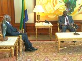 Sécurité maritime : le Président gabonais Ali Bongo Ondimba reçoit M. Miguel Trovoada