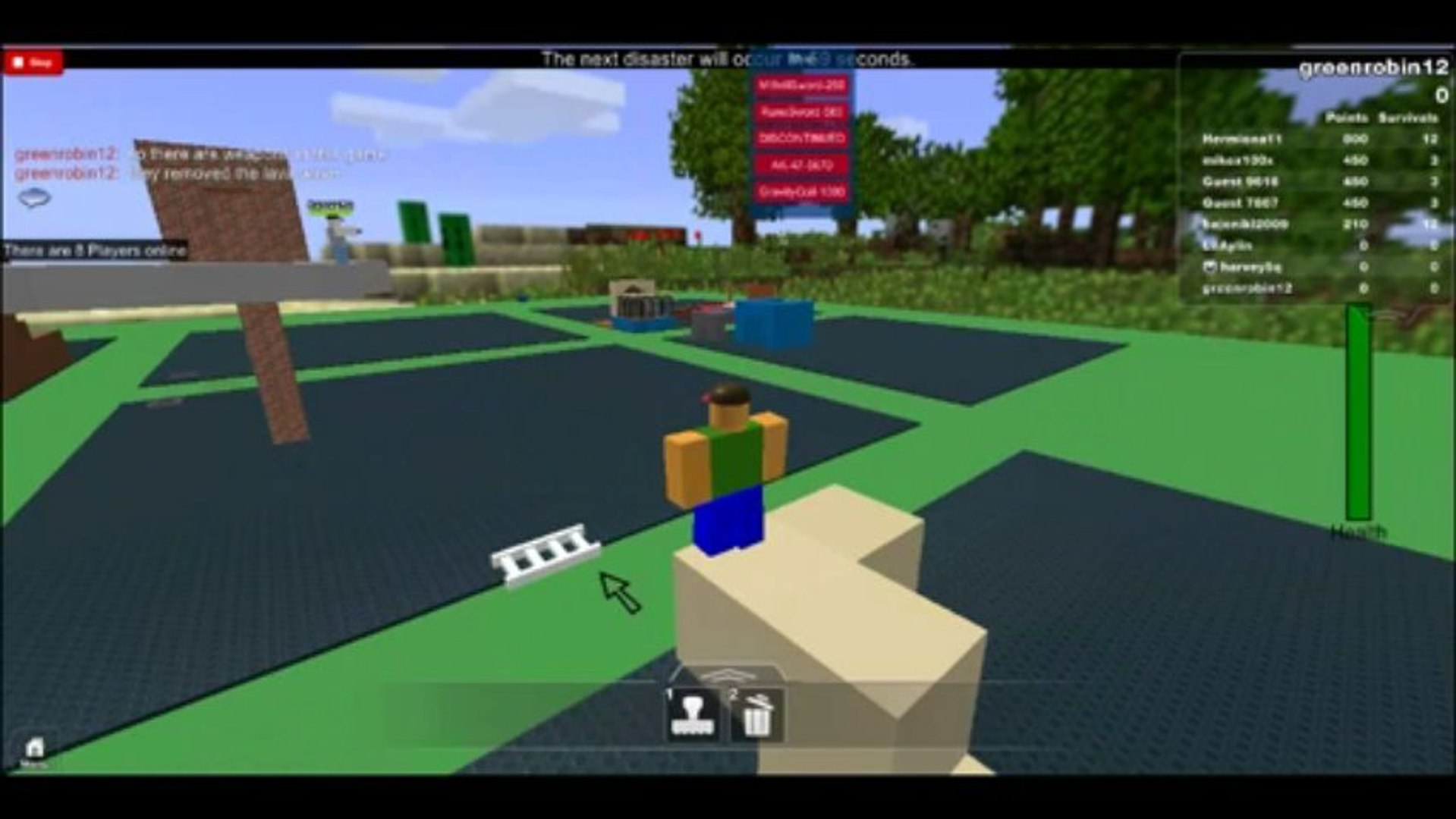 Roblox Gameing Day 1 - how to do the me command on roblox video dailymotion