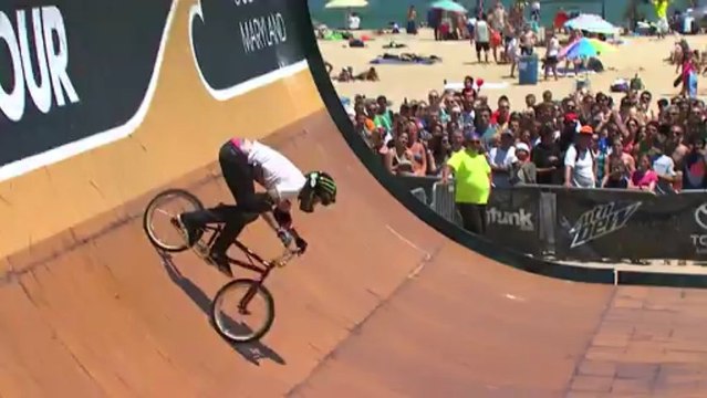 Jamie Bestwick - BMX Vert Living Legend Dew Tour Beach Championships 2013