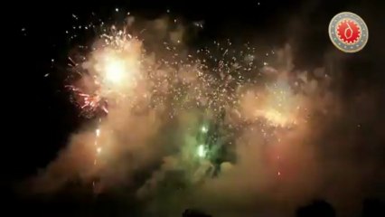 Douai - Vendredi 14 septembre 2012 - Feu d'artifice au Rivage Gayant