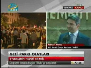 AK Parti Ahmet AYDIN, "Demokrasinin Önündeki Tüm Engelleri Kaldıracağız"