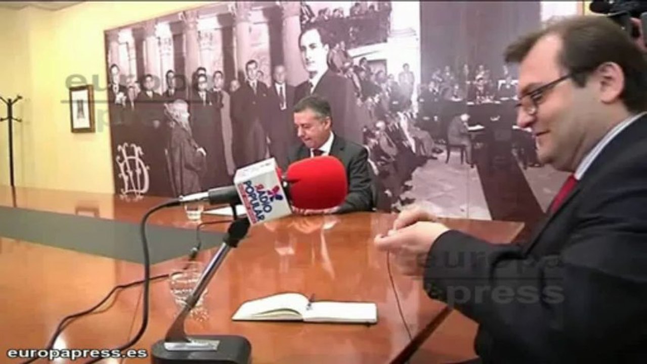 Urkullu: "Caso Bárcenas, lo más rastrero"