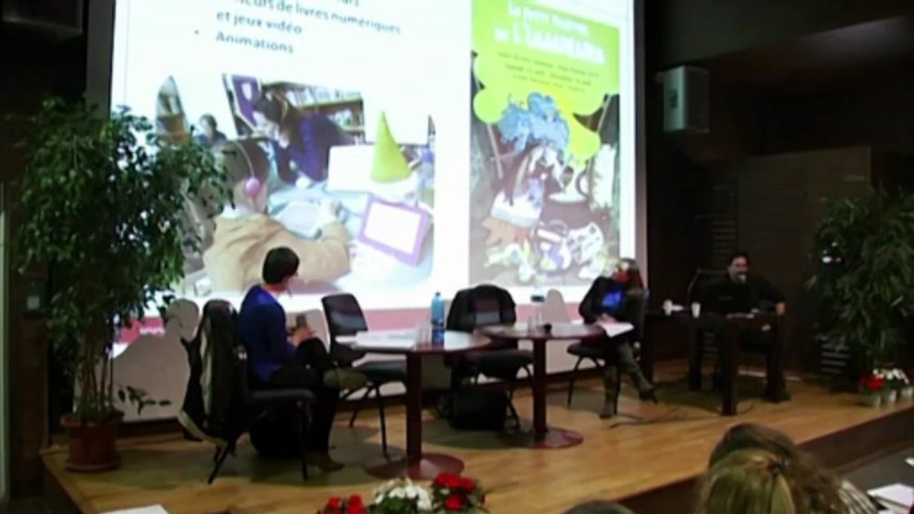 Lecture sérieuse, lecture joueuse : la littérature jeunesse à l'heure du numérique. Journée d'étude du 23 mai 2013. Partie 7 / 10