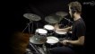 drum-tec Diabolo black finish with Roland V-drums TD-30 modul