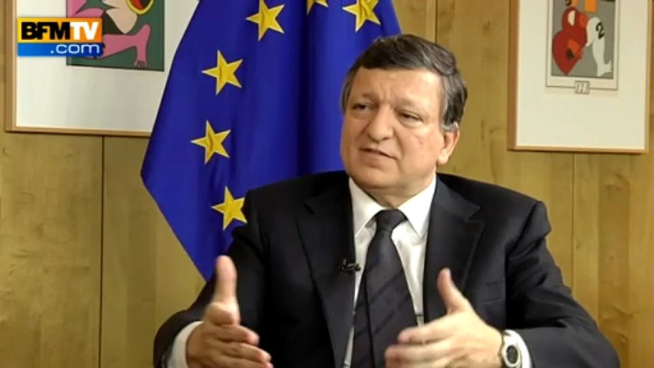 Interview BFMTV - Barroso: "Défendre son pays, c'est bien, attaquer les institutions européennes, c'est mal" – 28/06