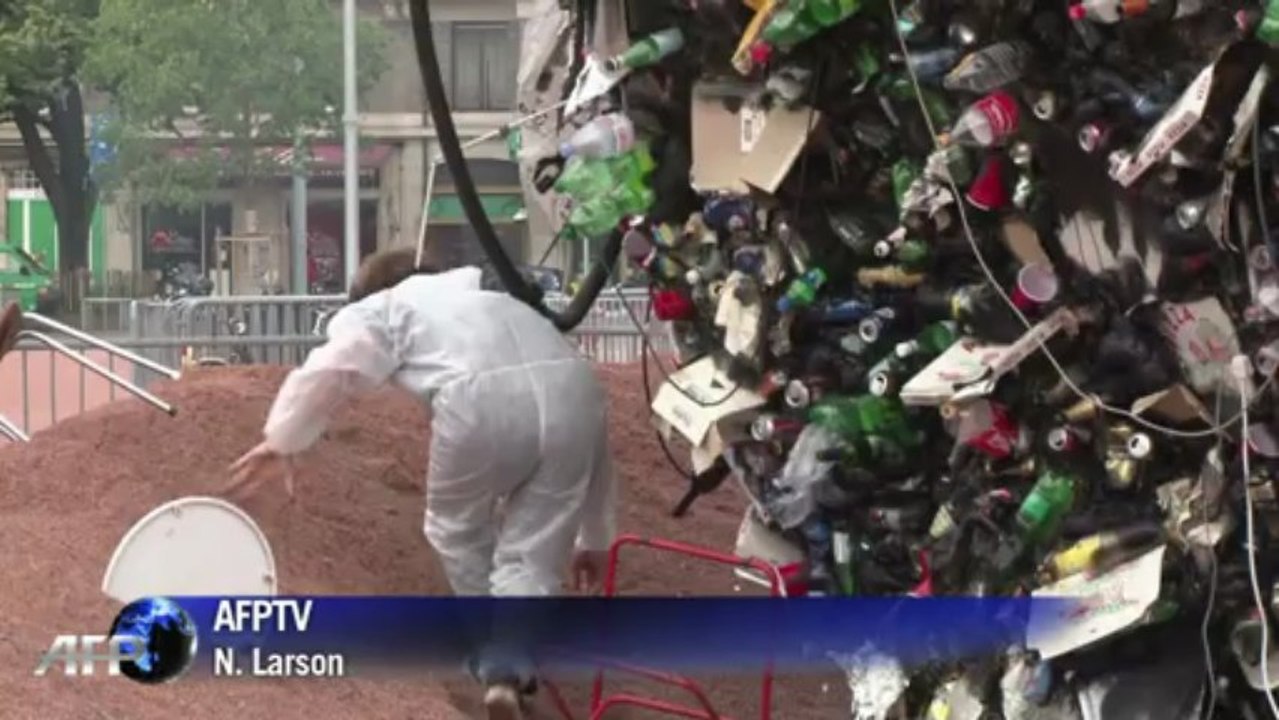 Suisse: une météorite fumante de déchets à Genève