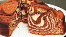Homemade Zebra Cake Recipe