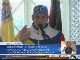 Capriles: queremos evitar situaciones de violencia porque cuando se entra ahí es un callejón sin salida