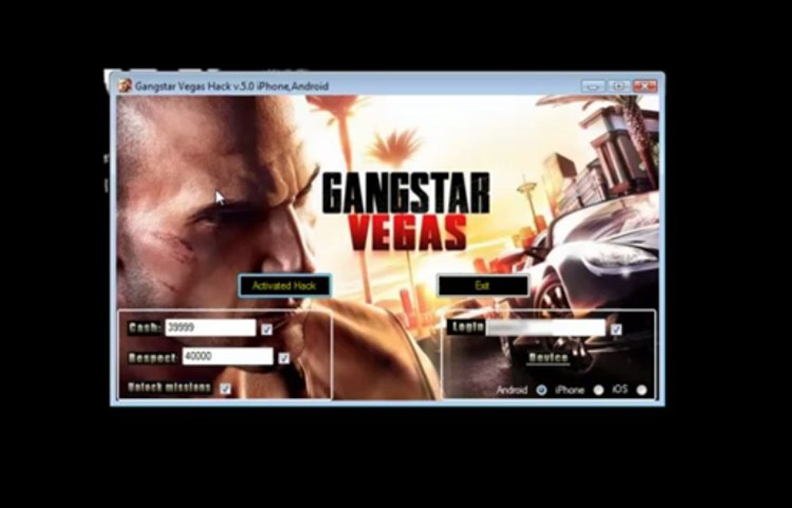 Gangstar Vegas Hack-Android-iPhone-iOS-Cash-Mission-Rescpect