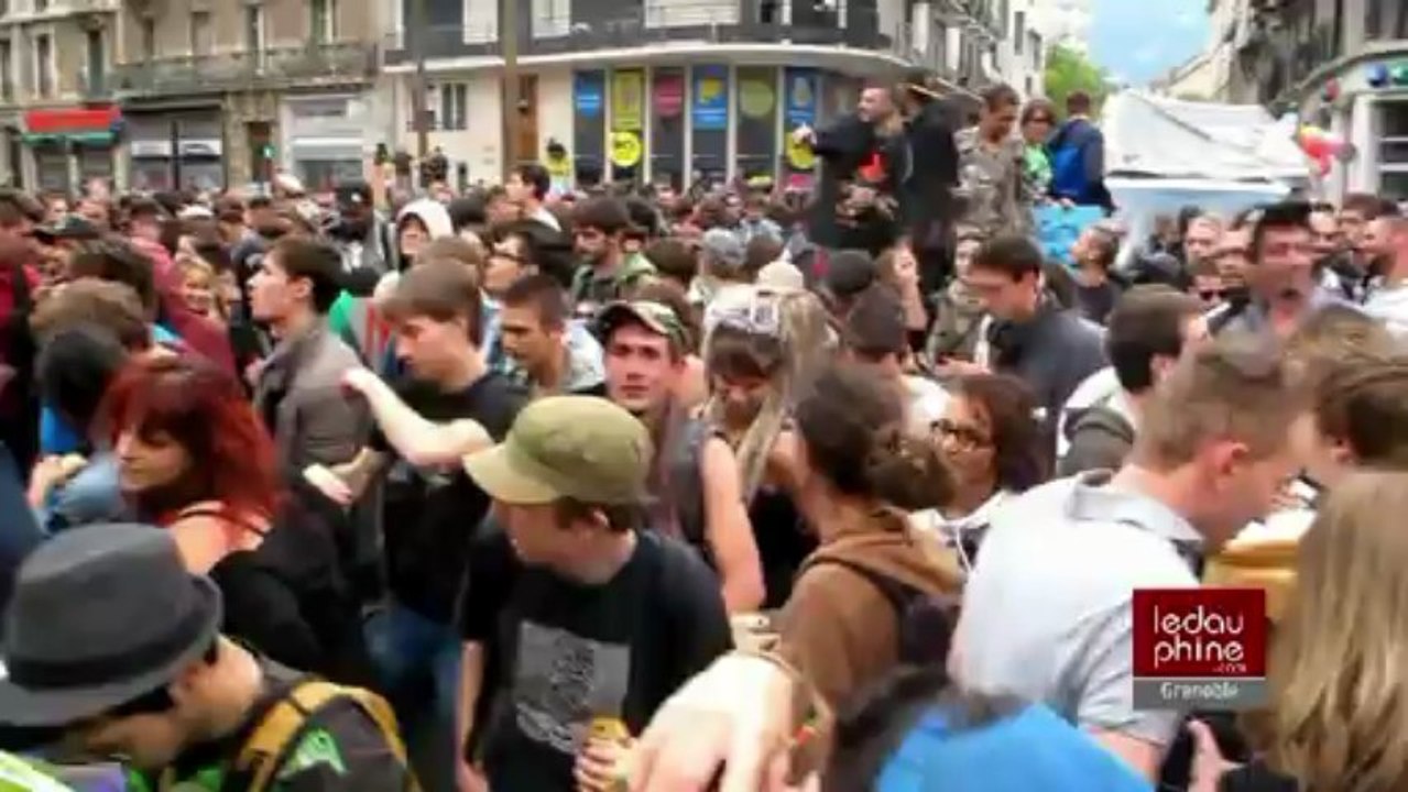 En marge du concert de David Guetta, le "Guetta Pan" s'est fait entendre