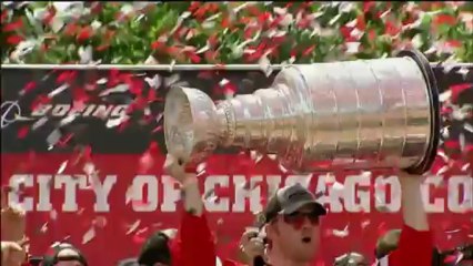 Thousands celebrate Blackhawks epic Stanley Cup win