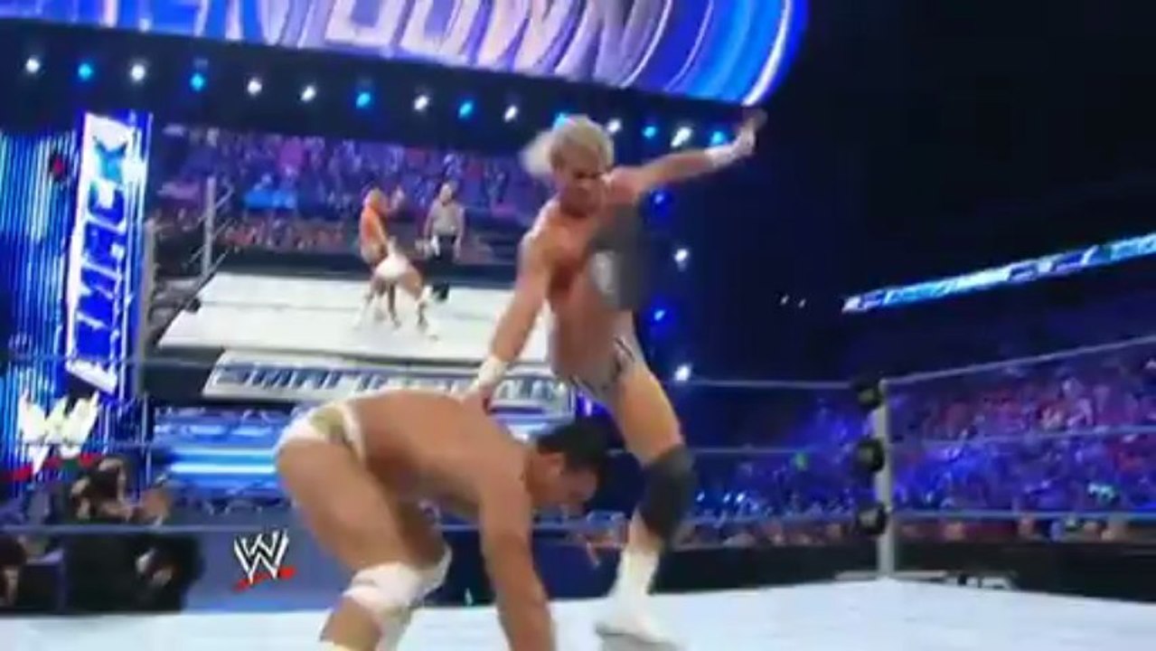 Shield vs. The Usos & Christian - Smackdown 06.28.13