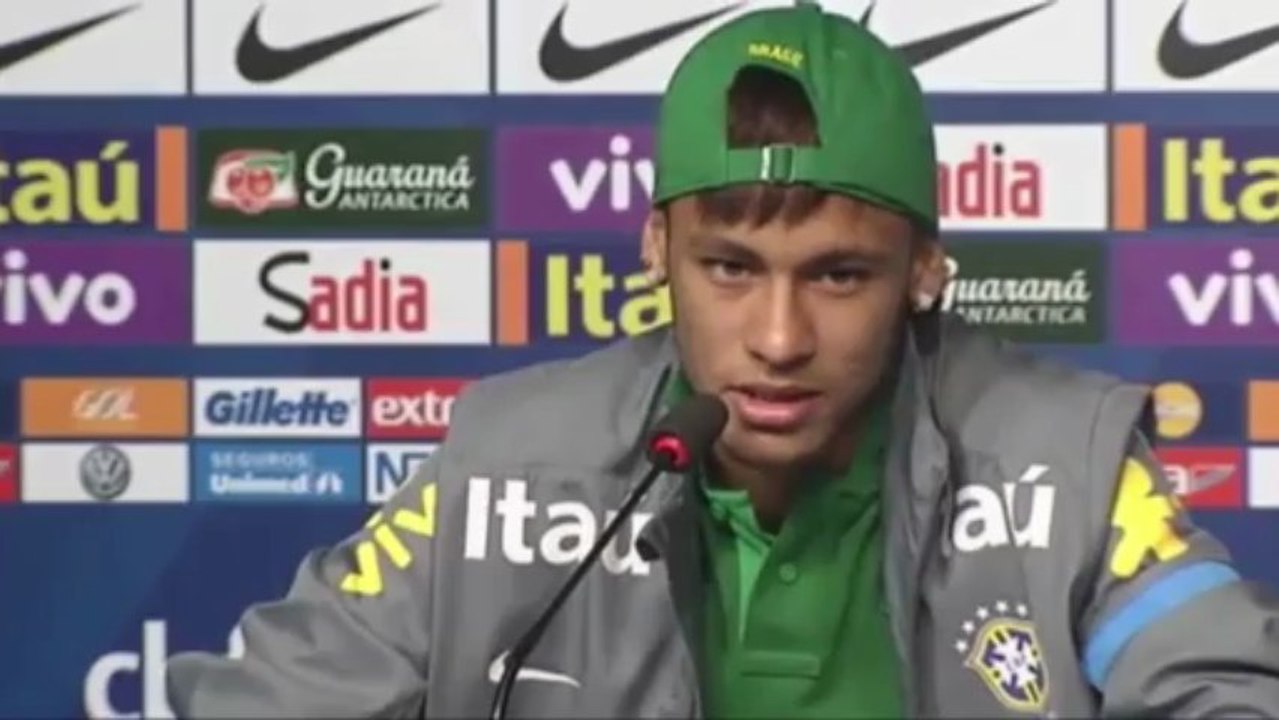 Conferinta de presa Neymar