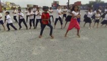 Cambodian Gangnam Style parody by 160 kids from a slum of Phnom Penh.