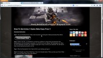 Arma 3 Beta Keys Free Giveaway - Steam