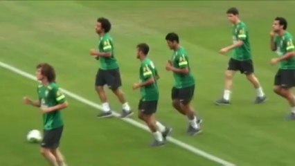 Entrenamientos suaves para España y Brasil