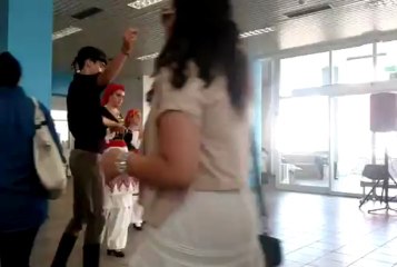 Υποδοχή στο λιμάνι της Κρήτης