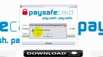 Paysafecard Generator ' July - Août 2013 Update